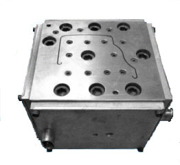 Hydroponic plastic extrusion mould