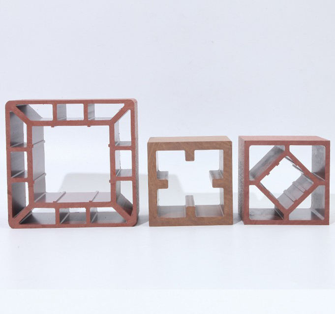 PE WPC wood column plastic mould