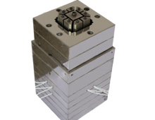 PE WPC wood column plastic mould