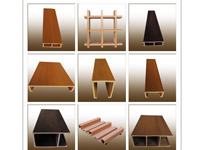 PVC WPC square wood mould application