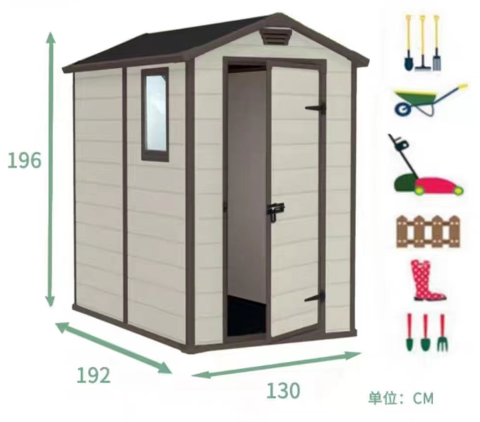 PP toolhouse board Outdoor Moulds