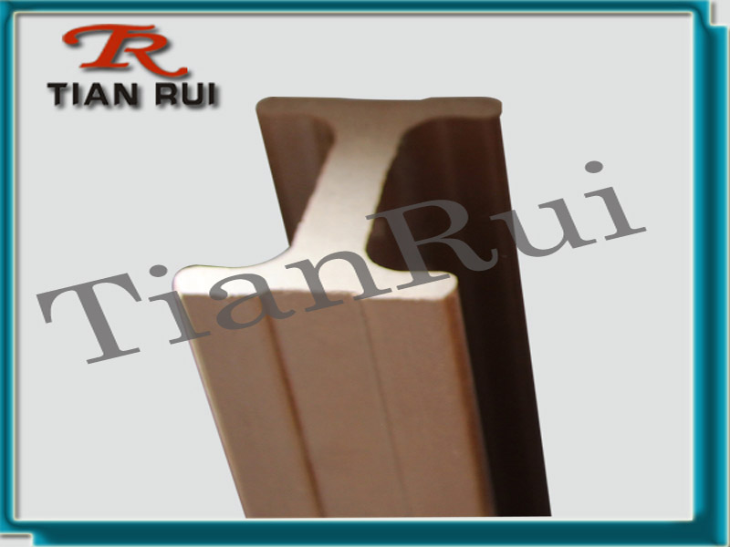 Interior Decorating PE wood keel profile plastic mould