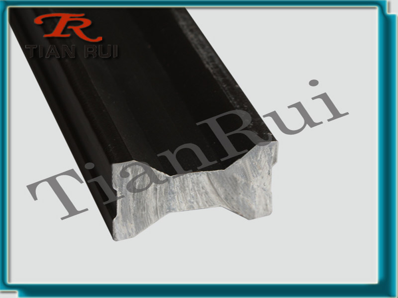 Interior Decorating PE wood keel profile plastic mould